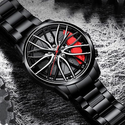 Stereoscopic Car Wheel Watch